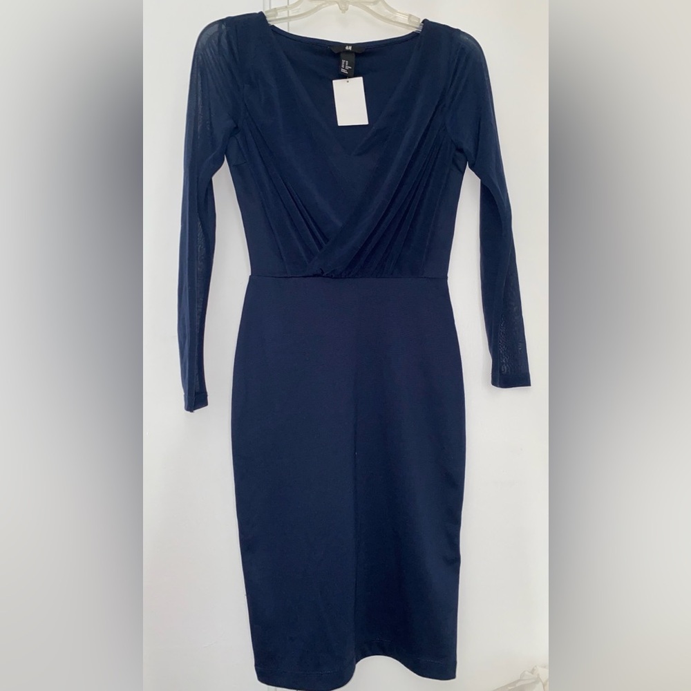 Navy Blue H&M Dress